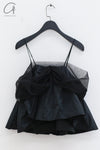 RENAISSANCE Gauze Camisole Top RNS-GIGI-HEI Black PR102